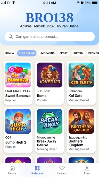 Aplikasi Populer & Kanal Uji di bro138 — Temukan Semua di Sini