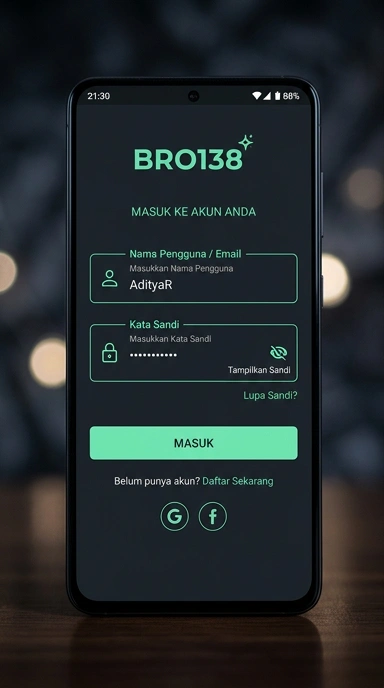 Masuk Akun bro138 untuk Pengguna Android di Indonesia